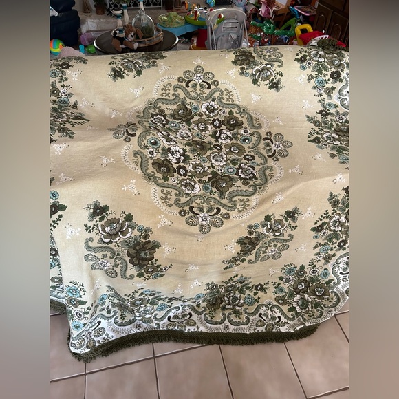 Vintage BATES Mid century bedspread for size Twin bed beautiful - Picture 2 of 13